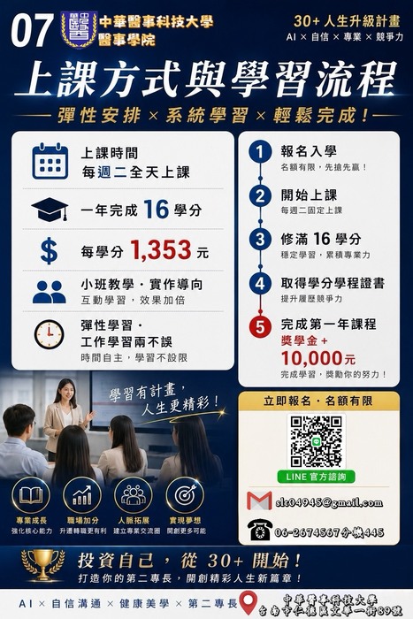 自信溝通與智慧美學學程連續海報